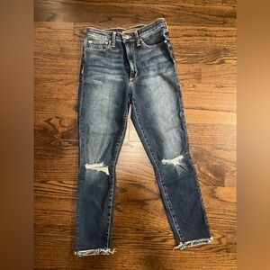 Joe's Jeans Women's Flawless Charlie High Rise Skinny Crop Jeans in size 27